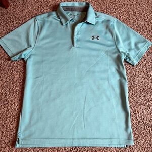 Under Armour Men's Aqua Polo Shirt